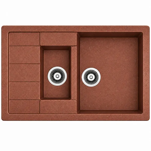 Гранітна мийка Adamant ANILA PLUS Terra-cotta Гранітна мийка Adamant ANILA PLUS Terra-cotta