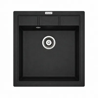 Гранітна мийка Adamant BRICK Антрацит Гранітна мийка Adamant BRICK Антрацит