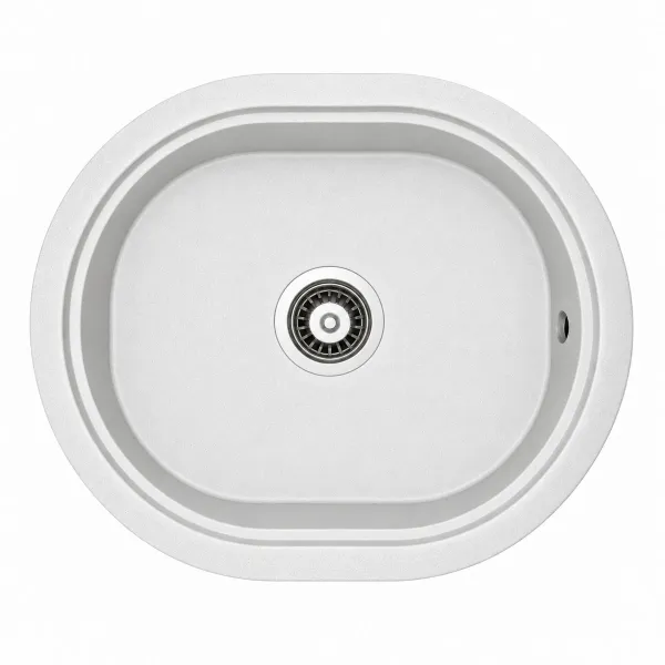 Гранітна мийка Adamant CIRCUM Білий Гранітна мийка Adamant CIRCUM Білий