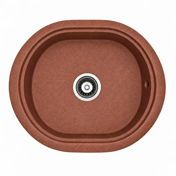 Гранітна мийка Adamant CIRCUM Terra-cotta