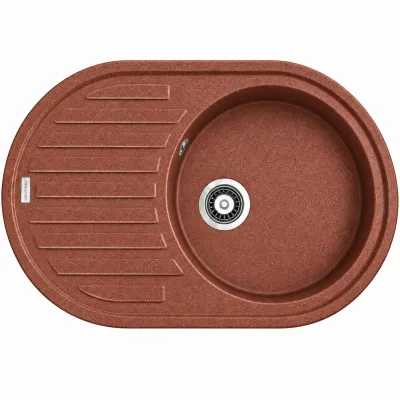 Гранітна мийка Adamant ELLIPSIS Terra-cotta Гранітна мийка Adamant ELLIPSIS Terra-cotta