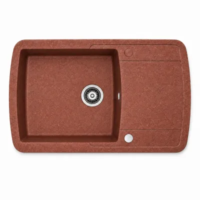 Гранітна мийка Adamant OPTIMAKS Terra-cotta Гранітна мийка Adamant OPTIMAKS Terra-cotta
