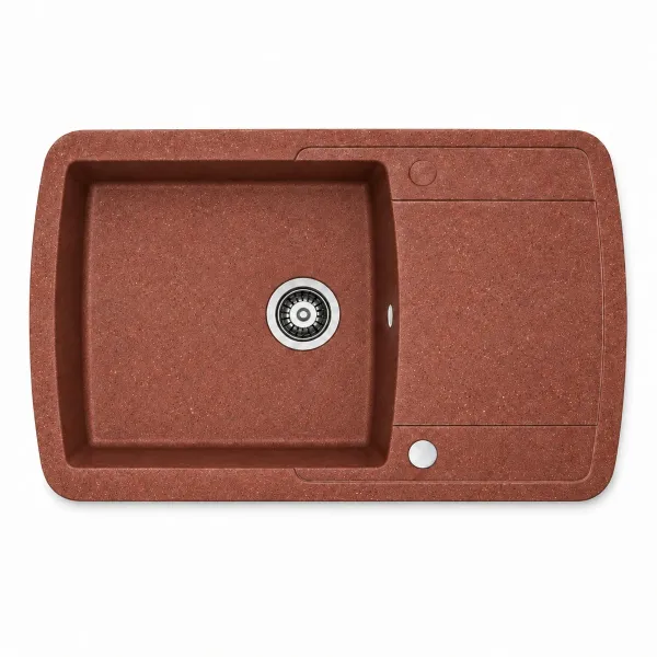 Гранітна мийка Adamant OPTIMAKS Terra-cotta Гранітна мийка Adamant OPTIMAKS Terra-cotta