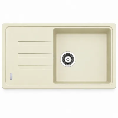 Гранітна мийка Adamant SLIM LONG Ivory Гранітна мийка Adamant SLIM LONG Ivory