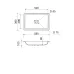 Умивальник Adamant Plain Білий Умивальник Adamant Plain Білий